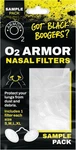 Nose Filters For Welders & Allergies - Sample Pack Clear. Fixed Price $8.63.