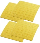 Weller TC205 ( Pack Of 4) Solder Tip Cleaning 2-5/8" X 5/8", Yellow. Fixed Price $17.52.