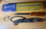 Vintage Mercury Soldering Iron (no 4) 110-120V Vulcan W Original Box Excellent. Fixed Price $40.00.