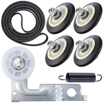 Dryer Rollers Pulley Belt Kit That Fits Model DLGX7601WE. Fixed Price $41.64.