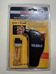Solder-it MJ300 Micro Jet Torch W/refillable Fuel Cell. Fixed Price $12.99.