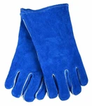 Forney 53422 Blue Leather Heavy Duty Men's Welding Gloves With Reinforced Thu.... Fixed Price $26.36.