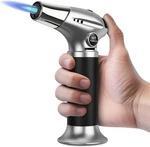 Sondiko Creme Brulee Torch, Butane Lighter, Refillable Blow With Adj. Fixed Price $24.99.