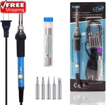Soldering Iron Kit Electric 60W 110V Adjustable Temperature Welding To. Fixed Price $13.25.