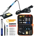 Anbes Soldering Iron Kit Electronics 60W Adjustable Temperature Welding Tool. Fixed Price $39.00.