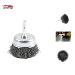 Durable 2" Coarse Wire Cup Brush With 1/4" Hex Shank - Forney Quality. Fixed Price $10.99.