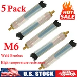 M6 Weld Cleaning Brush Thread 6MM Carbon Fiber Polish For Tig Mig. Fixed Price $18.24.