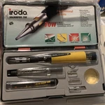 Iroda Solderpro 70K Cordless Butane Gas Soldering Iron 4-IN-1 Kit 25-80W. Fixed Price $59.00.