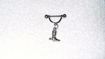 Country Western Boots Nipple Ring Body Jewelry Barbell Sold As Pair Stainless. Fixed Price $10.40.