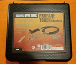 Chicago Electric 57060 Welding Propane Torch Kit 3 Burners,looks Unused Case. Fixed Price $28.00.