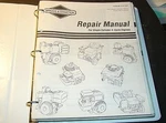Briggs & Stratton Single Cylinder Cycle Engines Service Manual MS-4750-12/97. Fixed Price $48.39.