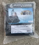 Steiner Welding Curtain Flame Retardant Olive Drab #301 6X8 12OZ. Fixed Price $79.00.