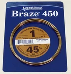 98000 Lucas Milhaupt Silvaloy Braze 450 % Silver Solder 1 Ounce Brazing Alloy. Fixed Price $94.45.