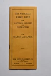 1920S Gem City Electric Supply Catalog Appliances Lights Hardware Store Antique. Fixed Price $63.75.