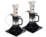 Omega 32225B Black Heavy Duty Jack Stand - Ton Capacity. Fixed Price $254.45.