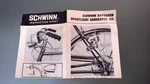 Rare 1972 Schwinn Bicycle Spotlight Generator Set Manual Instruction Sheet. Fixed Price $7.00.