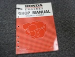 Honda GX120K1 GX160K1 Engine Shop Service Repair Manual Pub No 61ZH700. Fixed Price $111.99.