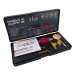 Iroda Solderpro 50K Cordless Pocket Soldering Iron Kit 4-IN-1 30-70W Heat Gun. Fixed Price $49.99.