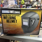 Chicago Electric Auto Darkening Welding Helmet Model #46092 Adjustable Shade Nib. Fixed Price $33.99.
