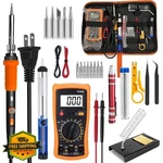 Fumeiyi 60W Orange Soldering Kit Multimeter. Fixed Price $44.99.
