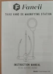 Fancii Tird Hand 3XAGNIFYING Station Usb Powered Led Lights.new. Fixed Price $38.00.