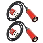 Yhdzswgzs 2-PACK Usb High-speed Charging Cable (super-hard Metal 2.7 Inches. Fixed Price $17.73.