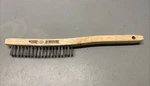 Lincoln Electric Welding Wire Brush KH584 Long Wood Handle. Fixed Price $8.99.