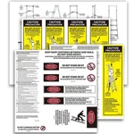 20 Set Fiberglass Step Ladder Label Kits Compatible With Werner Extension Lad.... Fixed Price $114.08.