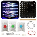 8X8X8 Led Cube Diy Electronic Soldering Project Kit, User Needs Multi. Fixed Price $64.02.