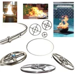 Easyfirepits Lifetime Warr 316 Stainless Round Gas Pit/ Table Burners. Fixed Price $221.00.