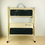 Black And Decker Stowaway Step Stool 9600-10, Type 2, Fold-up. Fixed Price $29.99.