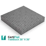 Certiflat FB3636 3'X3' Fabblock Diy Modular Welding Table Top Kit Heavy-duty. Fixed Price $1049.98.