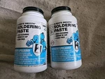 Lot Of Lead-free Non-acid Soldering Flux Paste 10619 2X9 Oz. Hercules. Fixed Price $27.00.