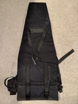 Black Quickstep Folding Tactical Assault Emergency Ladder Carrier. Fixed Price $80.00.