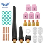 37PCS Tig Welding Torch Gas Lens Kit Accessories For Db Sr Wp 9 20 25. Fixed Price $20.12.