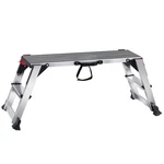 Uimoso Aluminum Step Folding Work Platform Drywall Ladder 660LBS Non-slip Bench. Fixed Price $101.99.
