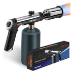 Artflamm Powerful Propane Torch Gun, Flamethrower With Turbo Mode, Silver. Fixed Price $53.98.