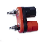 1PC Mueller Electric BU-00283 15A Black Red Binding Post W/ Brass Contac. Fixed Price $26.69.