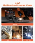 160A Mig Welder 4-IN-1 Gas Flux Core Stick Tig 110/220V Dual Voltage Igbt. Fixed Price $233.99.