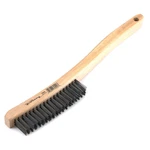 70504 Forney Industries Scratch Brush With Long Handle, Carbon, 3 X 19 Rows. Fixed Price $15.34.