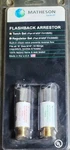 Matheson Flashback Arrestor Msf FA30MS. Fixed Price $30.00.
