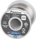 Worthington 331756 Premium Lead-free Solder: Silver, 0.118" Dia Lb.. Fixed Price $108.99.