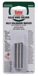 Oatey 53010 Leaded Solder, Oz Carded, Solid, Silver, 361 To 421 Deg F Melting. Fixed Price $11.97.