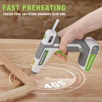 Workpro 7.2V Cordless Hot Melt Glue Gun Rechargeable Fast Preheating 20PCS Stick. Fixed Price $35.99.