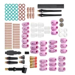 New For WP-17/18/26 123PCS Tig Welding Torch Stubby Gas Lens Pyrex Glass Cup Kit. Fixed Price $119.99.