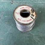 Vintage Powr-kraft Montgomery Ward Acid Core Solder. Fixed Price $18.00.