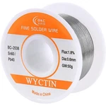 Wyctin 60-40 Lead Rosin Core Wire For Electrical Soldering Silver. Fixed Price $16.10.