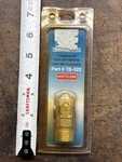 Thoroughbred Acetylene #1 CGA-200 Valve CGA-300 Regulator Part TB-322 Usa. Fixed Price $15.05.