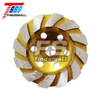 4-1/2" Diamond Concrete Grinding For Angle Grinder Segment Wheels Cup. Fixed Price $16.99.