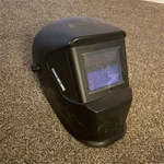 Chicago Electric Welding Helmet Shade 10 Black Fixed Lens Adjustable View. Fixed Price $10.50.